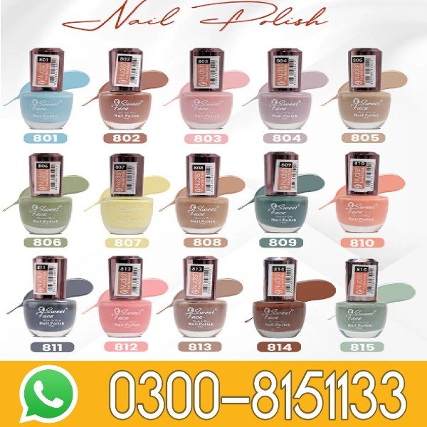 Sweet Face Nail Polish In Pakistan