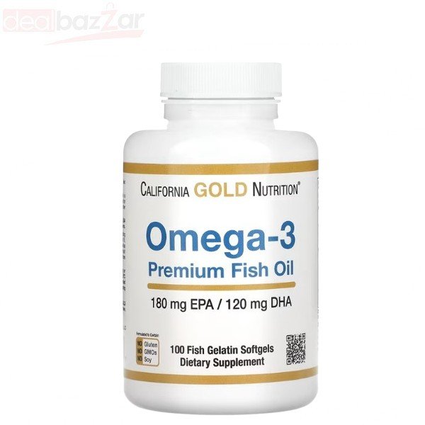 California Gold Nutrition Omega-3 Premium Fish Oil