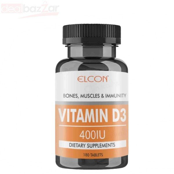 Elcon Vitamin D3 400IU Tablet In Pakistan